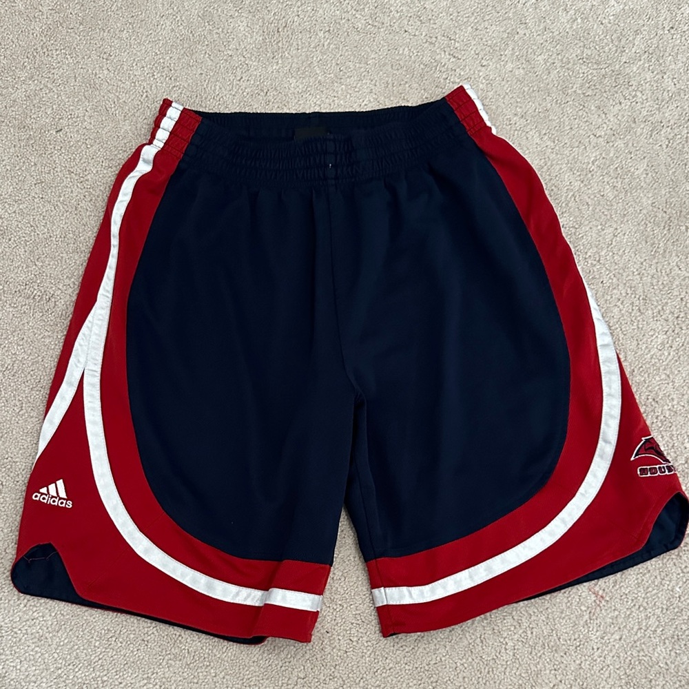 Adidas U of H Cougars Navy and Red Sports Shorts